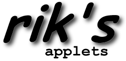  rik's applets 